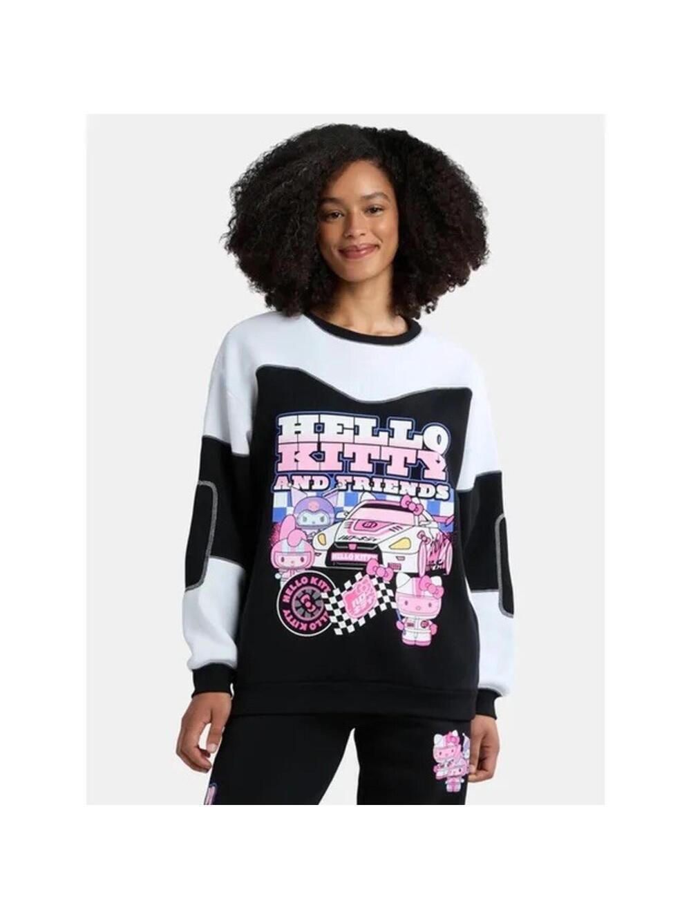 Hello Kitty and Friends Tokyo Speed Sweatshirt Pullover Sanrio - RARE